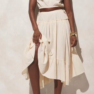 J. Crew Elegant Cream Women's Skirt